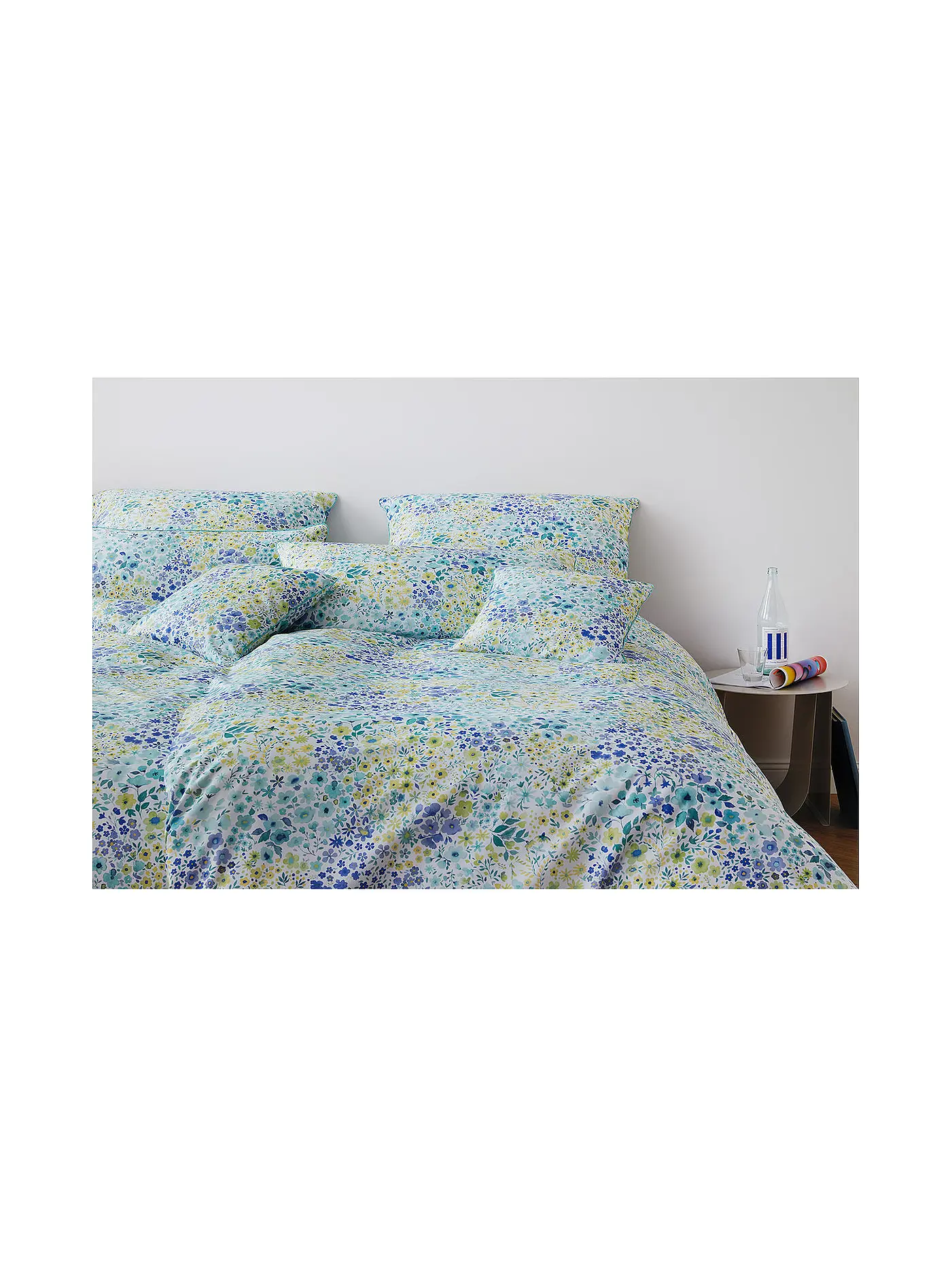 ELEGANTE | Satin Bettwäsche 70x90cm/140x200cm Joy Mintgrün | 